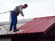 Renovace eternitové vlnité střechy 9