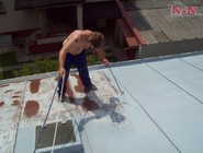 Postup renovace plechové střechy